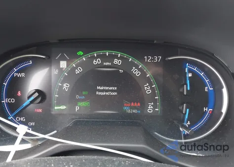 2024 Toyota Rav4 Hybrid Le из США, поврежденный, VIN 4T3LWRFV1RU135547